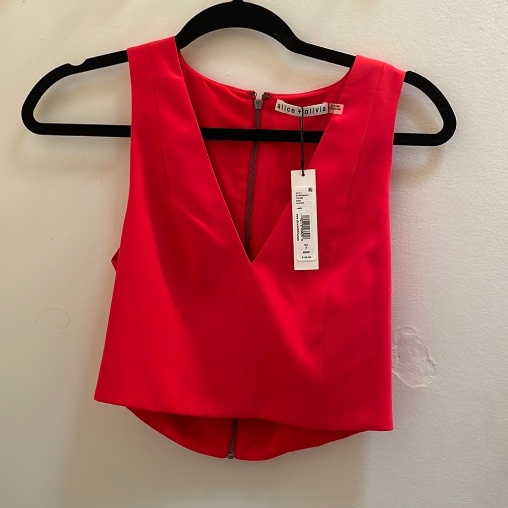 Alice + Olivia crop tank